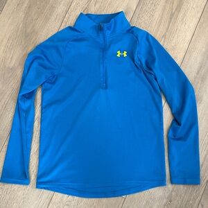 Under Armour Royal Blue Quarter-Zip Top